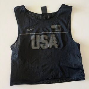 Team USA Running Singlet Crop Top Mesh - Nike XS
